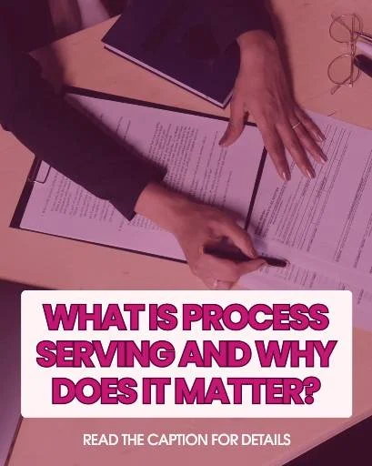 What is Process Serving and why does it matter?Process serving is a crucial step in the Australian legal system. It ensures individuals and businesses receive formal, lawful notice of court actions; which is a key requirement for procedural fairness and for cases to move forward without delay.Professional process servers play a vital role in:
📌 Delivering documents correctly and on time.
📌 Meeting court‑mandated service requirements.
📌 Reducing the risk of adjournments or dismissed matters.
📌 Helping all parties receive the opportunity to respond; a core principle of Australian justice.Incorrect or late service can result in costly delays, failed applications, or additional legal fees, which is why accuracy and compliance are everything.At Pink Door, we know how important reliable process serving is for lawyers, agencies, and businesses navigating legal obligations. Our trusted network ensures your documents are served professionally, efficiently, and in line with state and territory requirements.
✨ Trusted process serving.
✨ Clear communication.
✨ Documentation you can rely on.If your business needs support with compliant document service, we’re here to help.
📞 02 4803 9022
📧 collections@pinkdoor.com.au
🔗 https://pinkdoor.com.au/#ProcessServingAustralia #LegalSupportServices #LegalAdminSupport #CourtDocumentService #SmallBusinessLegal #AustralianLegalSystem #LegalComplianceAU #CourtProcessServing #BusinessAdminSupport #AdminServicesAustralia #ProfessionalProcessServer #LitigationSupportAU #LegalOperations #LegalWorkflow #LegalProfessionalsAU #SmallBusinessAustralia #LegalDocuments #JusticeSystemAU #AustralianLaw #LegalBestPractice