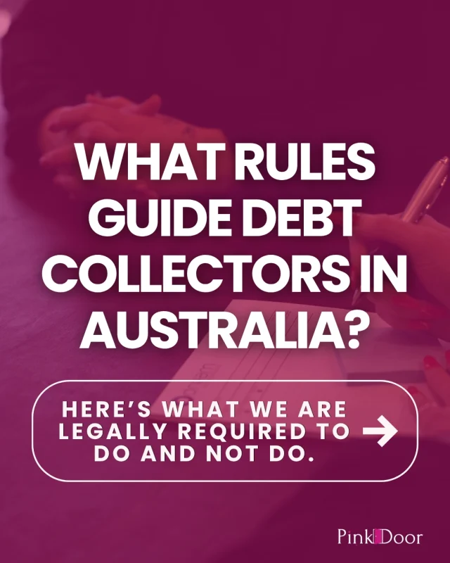 Not all debt recovery is created equal.DIY follow‑ups and unregulated operators often mean:
❌ No legal safeguards.
❌ Heightened conflict.
❌ Real risk for creditors.Professional debt collectors operate under strict Australian guidelines, and those protections exist to create fairer, safer outcomes for everyone involved.At Pink Door, we’re committed to clear communication ensuring understanding of processes, fees, and expectations.Want ongoing education and transparency? Follow us.Ready to take the next step in reclaiming the money owed to you? Reach out we’re here to help.📞 02 4803 9022
📧 collections@pinkdoor.com.au
🔗 https://pinkdoor.com.au/